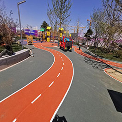 公园EPDM塑胶场地