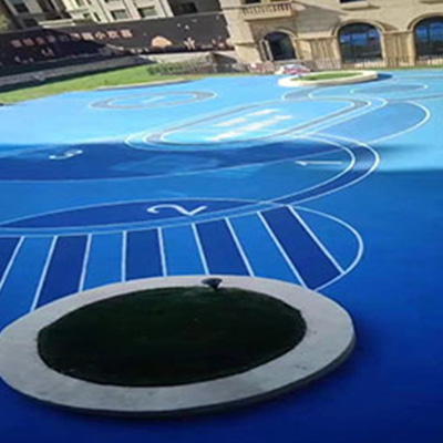 小区EPDM塑胶场地